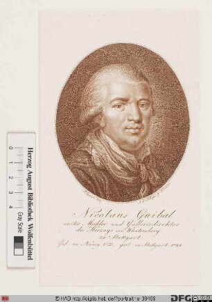 Bildnis Nicolas Guibal