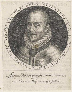 Bildnis des Guilielmus Princ. Auriacae