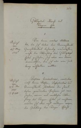 Beschränkung der Pflicht zur Ableistung des Homagiums [Vereidigung] auf niedergelassene Universitätsverwandte.