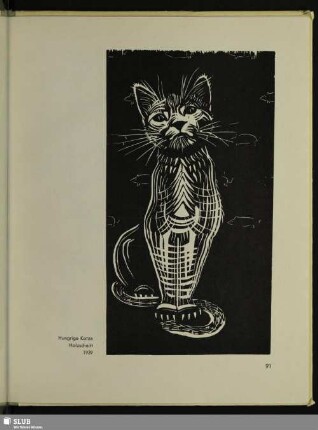 Hungrige Katze