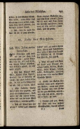 10. Liebe des Nächsten.