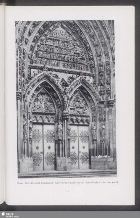 Thann Sankt Theobald, Hauptportal