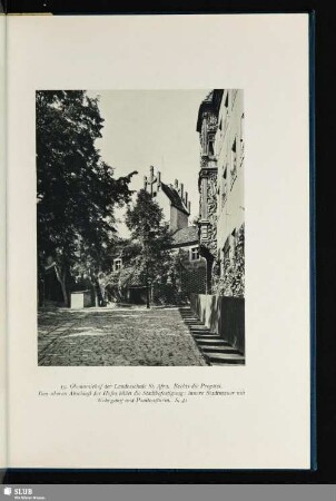 Ökonomiehof der Landesschule St. Afra