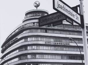 Efraim Habermann: Joachimstaler Str./ Ecke Lietzenburger Str., 1982