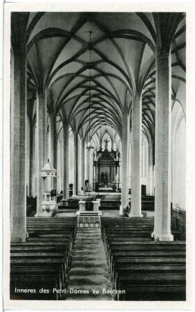 Bautzen. Inneres des Petridoms