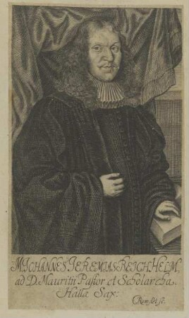 Bildnis des Johannes Jeremias Reichheim