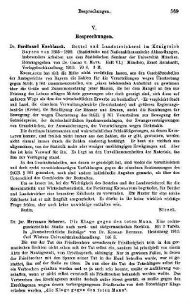 569-576, V. Besprechungen