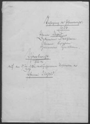 Ilsfeld-Schozach: Pfarrbericht 1936