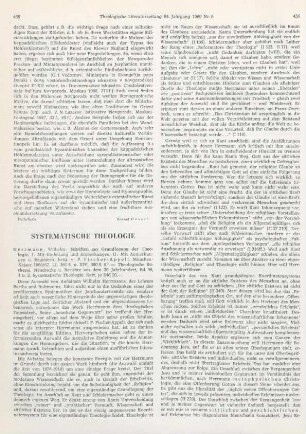 455-457 [Rezension] Herrmann, Wilhelm, Schriften zur Grundlegung der Theologie