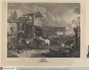 The Inn Yard; [Das Innere des Meyerhofes]
