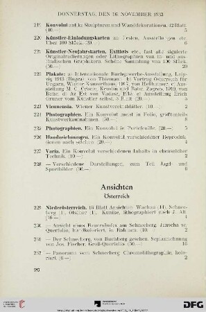 Ansichten (Nr. 229-252)