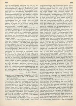 265-267 [Rezension] Erhardt, Franz, Bleibendes und Vergängliches in der Philosophie Kants