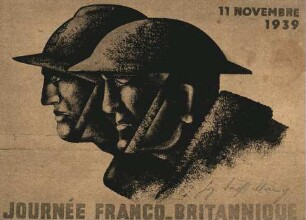Journée Franco_Britannique - 11 Novembre 1939: Abbildung zweier Soldaten