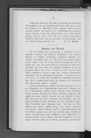 Hammer und Amboß.