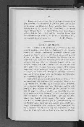 Hammer und Amboß.
