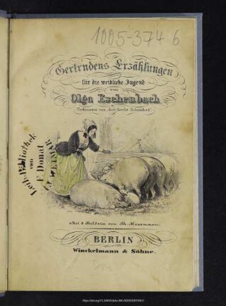 Gertrudens Erzählungen für die weibliche Jugend