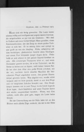 Grabow, den 12. Februar 1903