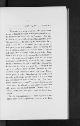 Grabow, den 12. Februar 1903