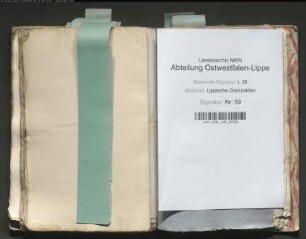 Grenze des Samtamtes Oldenburg zum paderbornischen Amt Nieheim