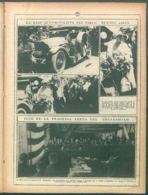 El raid automovilista San Pablo - Buenos Aires