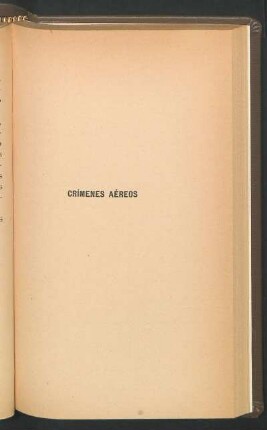 Crímenes Aéreos