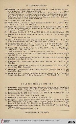 IV. Goldschmiedearbeiten (Nr.245-282)