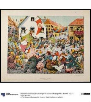 Schwabinger Bilderbogen Nr. 6. Das Parteiprogramm.