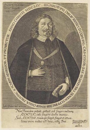 Bildnis des Christoph Philip Richter