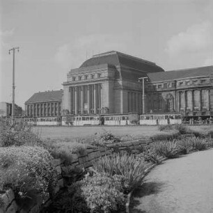 Ansicht des Leipziger Hauptbahnhofes