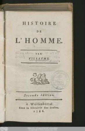 Histoire De L'Homme