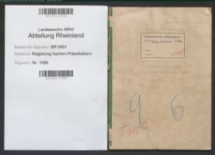 Wirtschaftlicher Lagebericht für das zweite Kalendervierteljahr 1939 Regierungsbezirk Aachen.