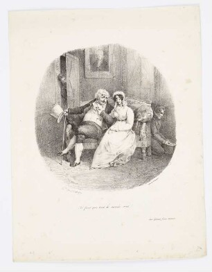 Il faut que tout le monde vive!, aus: "Album pour 1825"