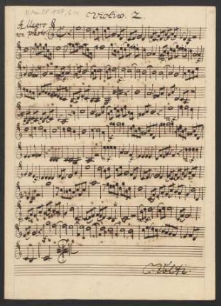 Sinfonia C-Dur (3 Stimmen)