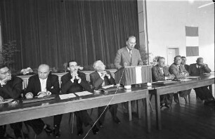 Breisach: zweites Bürgermeistertreffen; Oberbürgermeister von Colmar, Rey