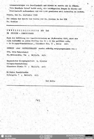 Umweltbibliothek der ÖAG
