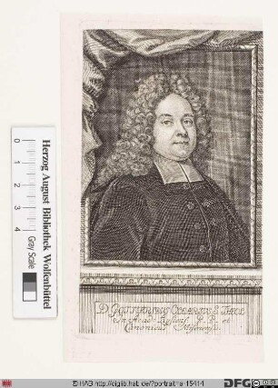 Bildnis Gottfried Olearius (II)