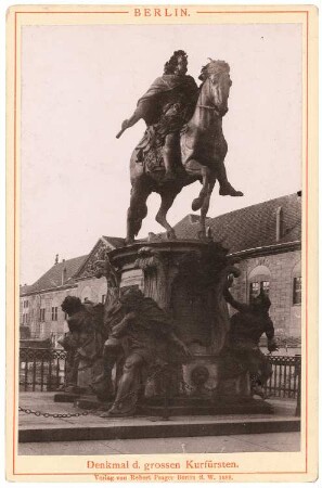 Denkmal des großen Kurfürsten, Berlin: Ansicht