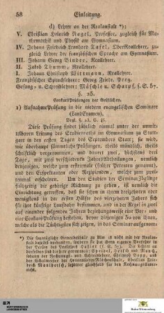 Prüfungen der Geistlichen