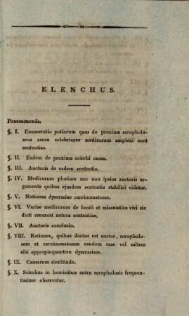 Nonnulla circa scirrhum cancrumque meletemata : Diss. inaug.