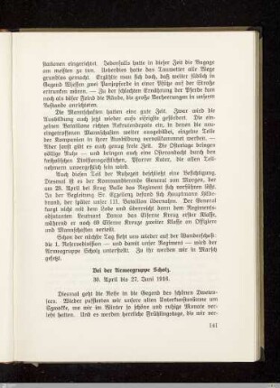 Bei der Armeegruppe Scholz