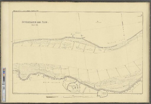 Sect. VII. : Haue. Hauer Feld. Ost-Krauel. Neuengammer Wärder. West-Krauel. Riepenburg.