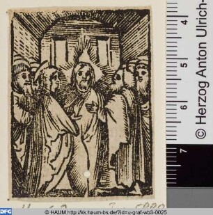 Der auferstandene Christus erscheint den Jüngern