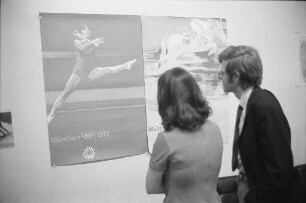Werbung des Badischen Sportbunds zur Teilnahme von Jugendlichen am Internationalen Olympischen Jugendlager bei der Olympiade 1972 in München