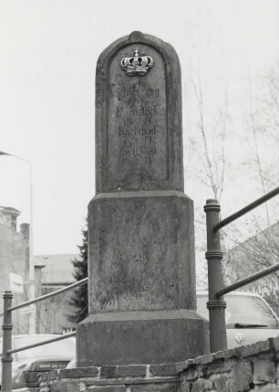 Meilenstein, Schneeberg (Kreis Schneeberg)
