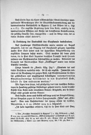 b) Verletzung der Neutralität des Suezkanals insbesondere.