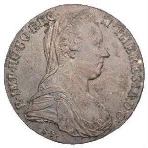 Fundmünze, Taler, 1780
