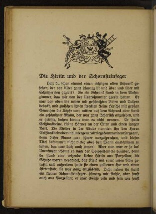 Die Hirtin und der Schornsteinfeger
