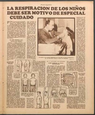 La respiración de los niños debe ser motivo de especial cuidado