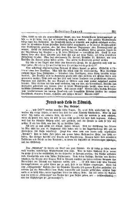 Freud und Leid in Tännich