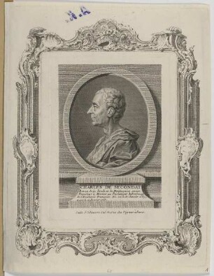 Bildnis des Charles de Secondat